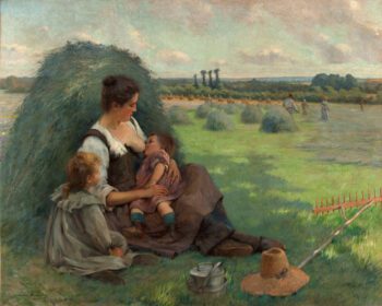 نقاشی کلاسیک La vie simple 1904