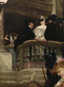 نقاشی کلاسیک Le Bal de l’Opera 1886