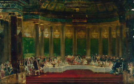 نقاشی کلاسیک Le repas de mariage de Napoléon Ier aux Tuileries, le 2