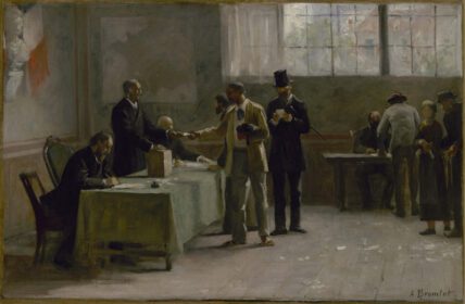 نقاشی کلاسیک Le suffrage universel 1889