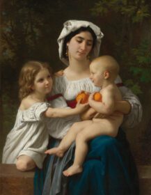 نقاشی کلاسیک Les Oranges 1865