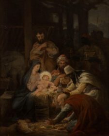 نقاشی کلاسیک L’Adoration des Mages 1875