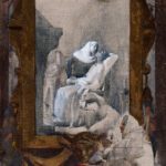 دانلود عکس لیوان قهوه داغ با یادداشت صبح بخیر روی کاغذ روی چوب