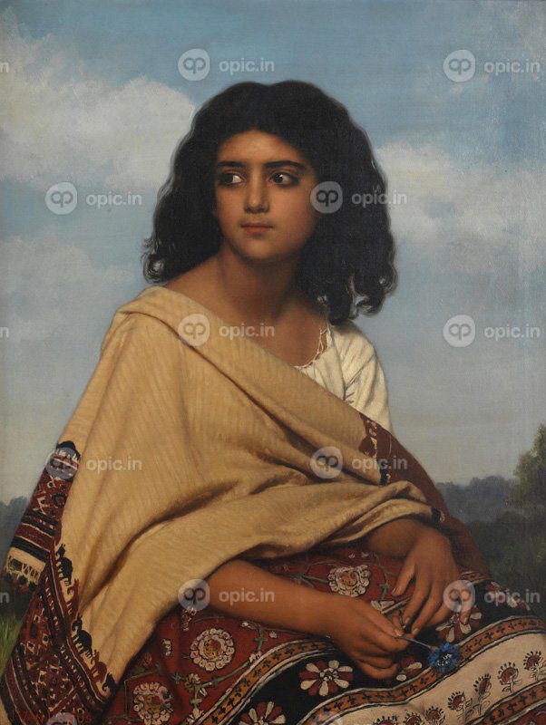 نقاشی کلاسیک موزا، زن کولی 1880