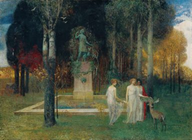 نقاشی کلاسیک نیمفن آم برونن 1905