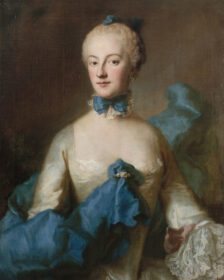 نقاشی کلاسیک Portrait de Marie Anne Josèphe de Bavière, margravin