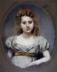 نقاشی کلاسیک Portrait de Mlle Suzanne Malvesin à 12 و 1910