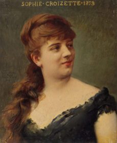 نقاشی کلاسیک Portrait de Sophie Croizette 1847 1901, sociétaire de la