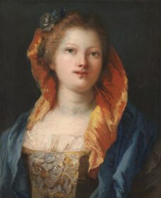 نقاشی کلاسیک پرتره یک زن 1762 1770