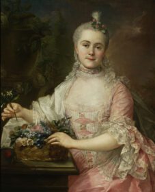 نقاشی کلاسیک پرتره آنا سازیانوسکا نو اسکایپیون 1730-1795