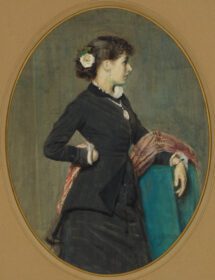 نقاشی کلاسیک پرتره خانم نیستروم 1880