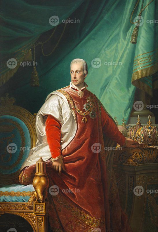 نقاشی کلاسیک Porträt des Kaisers Franz II. من