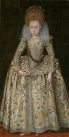 نقاشی کلاسیک پرنسس الیزابت 1596-1662، بعدها ملکه بوهمیا