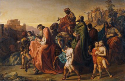 نقاشی کلاسیک صفوف سه پادشاه 1852