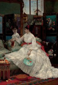 نقاشی کلاسیک Reflections 1875