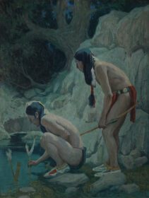 نقاشی کلاسیک آبهای مقدس 1902