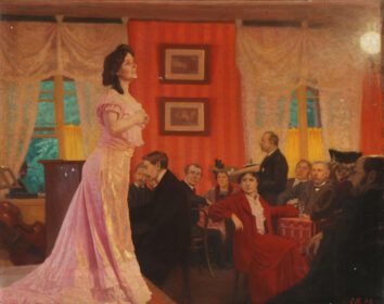 نقاشی کلاسیک Sommervarieté 1907