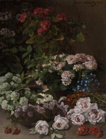 نقاشی کلاسیک گل های بهار 1864