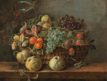 نقاشی کلاسیک طبیعت بی جان میوه 1651
