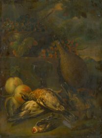 نقاشی کلاسیک Still Life with Fieldfares 1730-1740