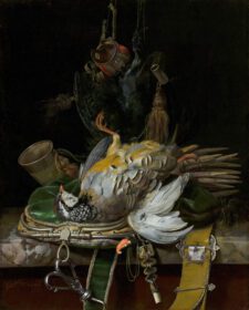 نقاشی کلاسیک Still Life with Partridges 1671