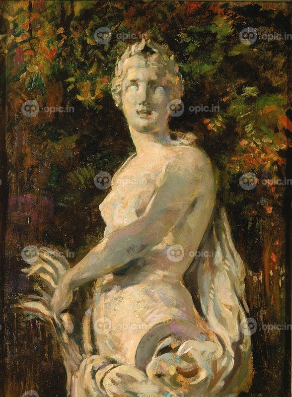 نقاشی کلاسیک Syrinx، Par Maziere، 1689; Bassin d’Apollon 1913