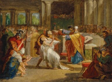 نقاشی کلاسیک محکومیت رئا سیلویا اثر آملیوس