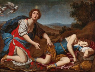 نقاشی کلاسیک مرگ آدونیس
