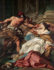 نقاشی کلاسیک The Death of Harmonia Ca