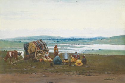 نقاشی کلاسیک The Encampment