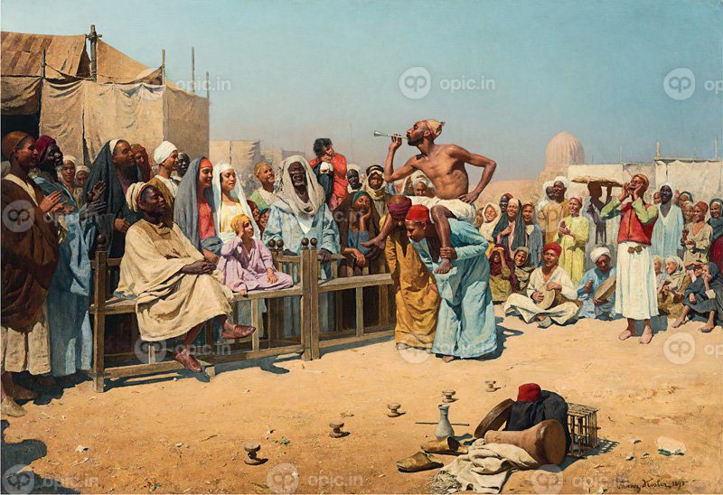 نقاشی کلاسیک The Entertainers 1898