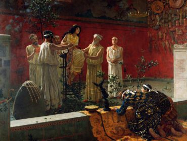 نقاشی کلاسیک The Oracle 1880