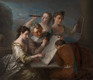 نقاشی کلاسیک حس بینایی 1744 تا 1747