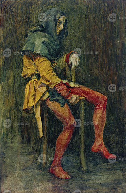 نقاشی کلاسیک Touchstone، The Jester