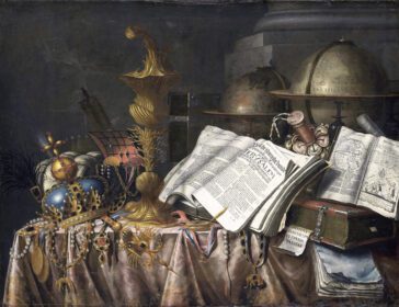 نقاشی کلاسیک Vanitas Still Life 1662