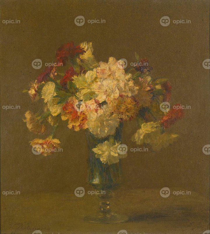 نقاشی کلاسیک Vase d’oeillets 1906
