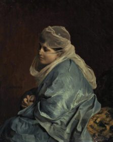 نقاشی کلاسیک زن قسطنطنیه