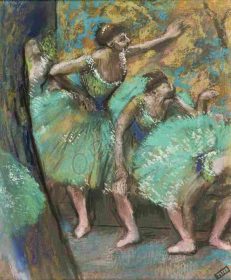 دانلود طرح تابلو رقصندگان edgar degas 1898