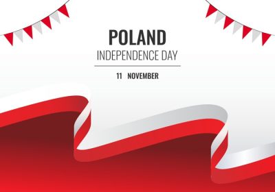 دانلود بنر پس زمینه روز استقلال لهستان برای ملی