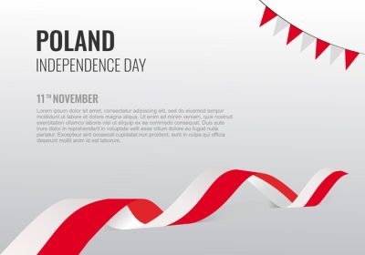 دانلود بنر پس زمینه روز استقلال لهستان برای ملی