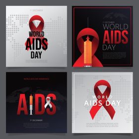 دانلود پست روز جهانی ایدز در شبکه های اجتماعی