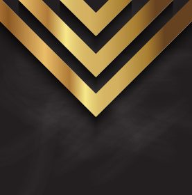 دانلود وکتور طرح طلای انتزاعی متالیک روی بافت تخته سیاه