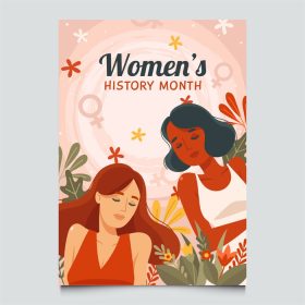 دانلود وکتور پوستر روز تاریخ زن