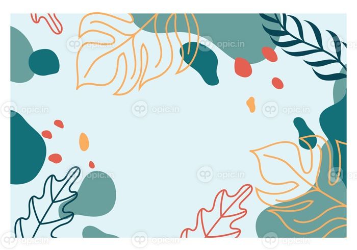 دانلود وکتور فضای کپی گل به رنگ سبز