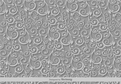 دانلود وکتور الگوی پس‌زمینه طوماری زیبا پر از چرخش‌های تزئینی برای هر نوع پروژه طراحی و استفاده در پس‌زمینه