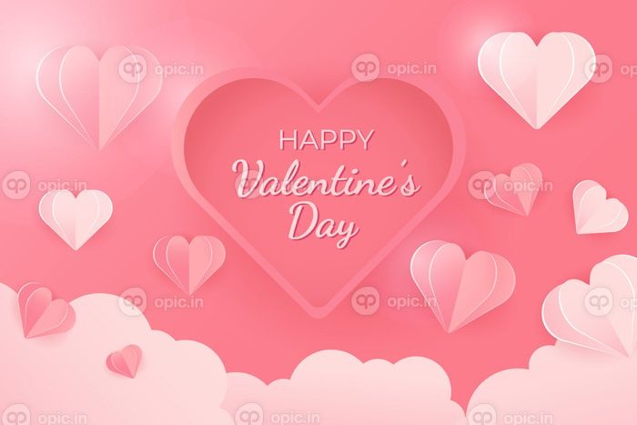 دانلود وکتور پس زمینه قلب ولنتاین
