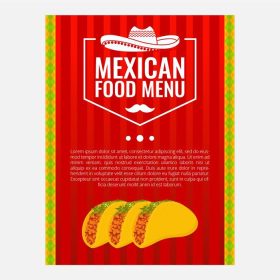 دانلود مجموعه وکتور منوی غذای مکزیکی وکتور تصویر بهترین وکتور برای هر نوع پروژه و استفاده لذت ببرید