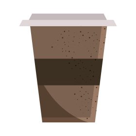 دانلود وکتور نوشیدنی قهوه یکبار مصرف