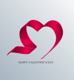 دانلود وکتور کارت روز ولنتاین با تصویر وکتور قلب