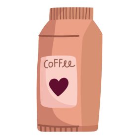 دانلود محصول بسته بندی وکتور قهوه
